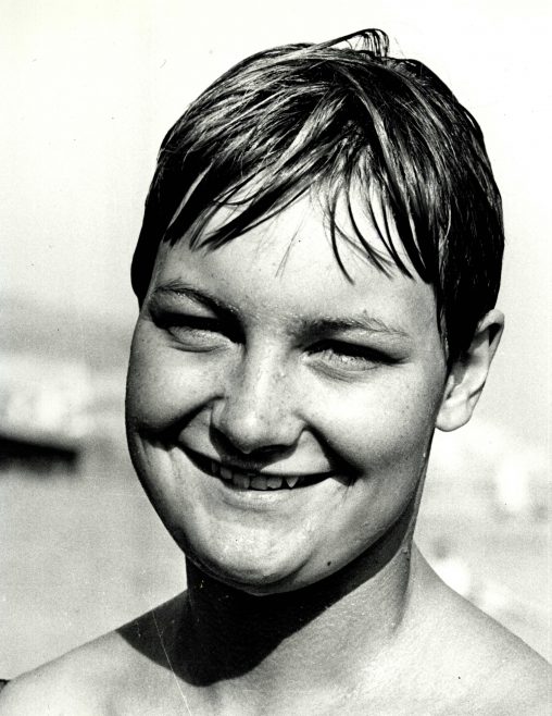Denize Lepennec, Channel Island Swimmer.