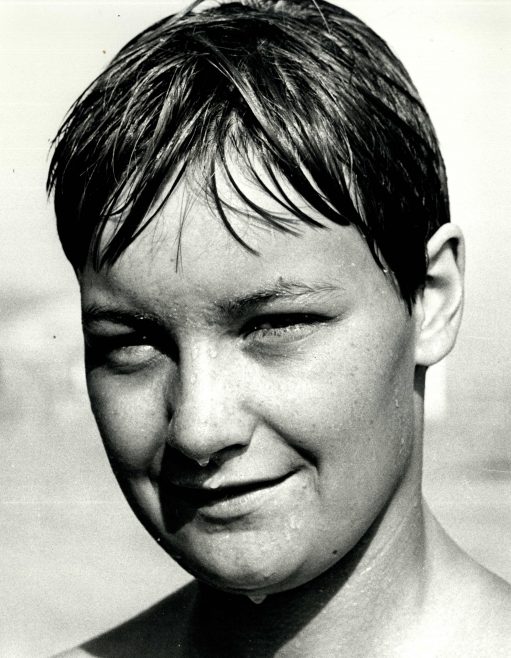 Denize Lepennec, Channel Island swimmer.
